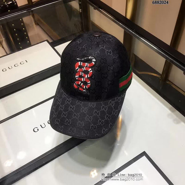 GUCCI古馳 最新款 時尚百搭鴨舌帽 四季可用 6882022 LLWJ8045